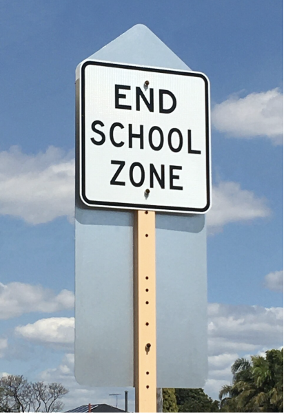 End School Zone Street Sign

Attribution: Steelkamp, CC BY-SA 4.0 , via Wikimedia Commons